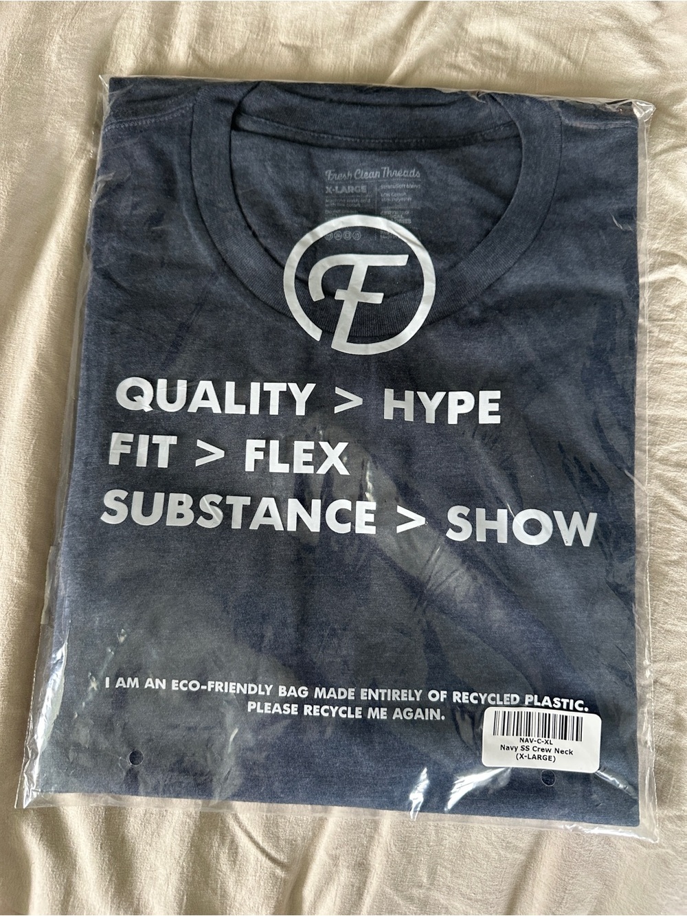 Fresh clean treads tee shirt